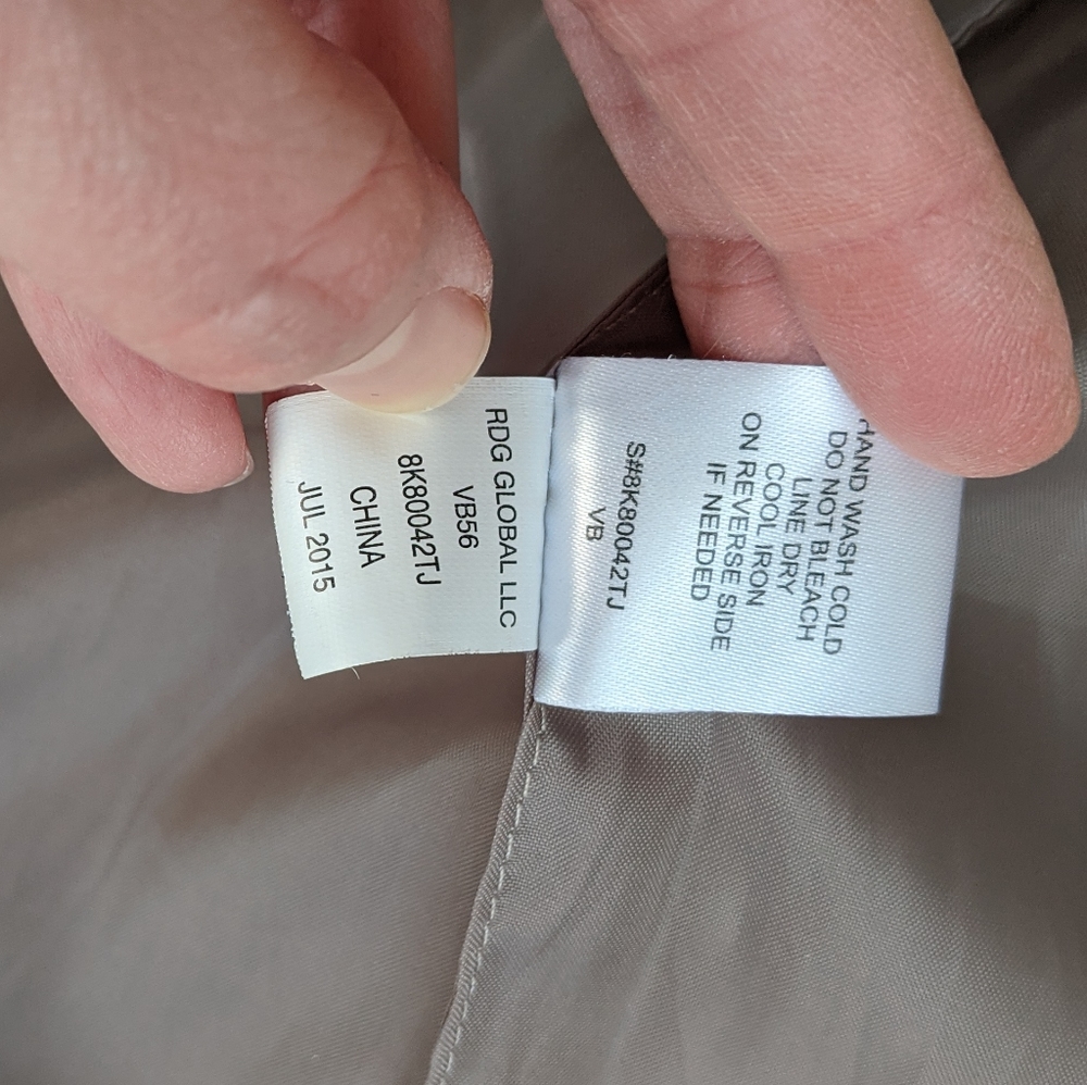 (Freshman Forever) Brown Gray Faux Fur Vest 7/8 - Picture 10 of 11